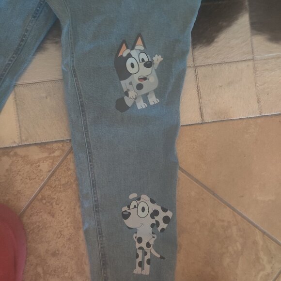 Hot Topic Bluey jeans size 18 New - Picture 2 of 4